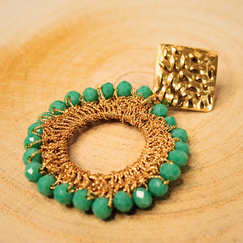 Boucle d'oreilles - JADE