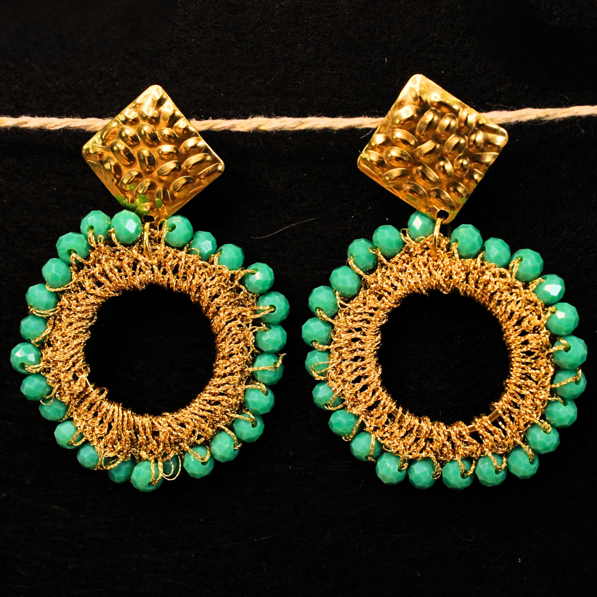 Boucle d'oreilles - JADE