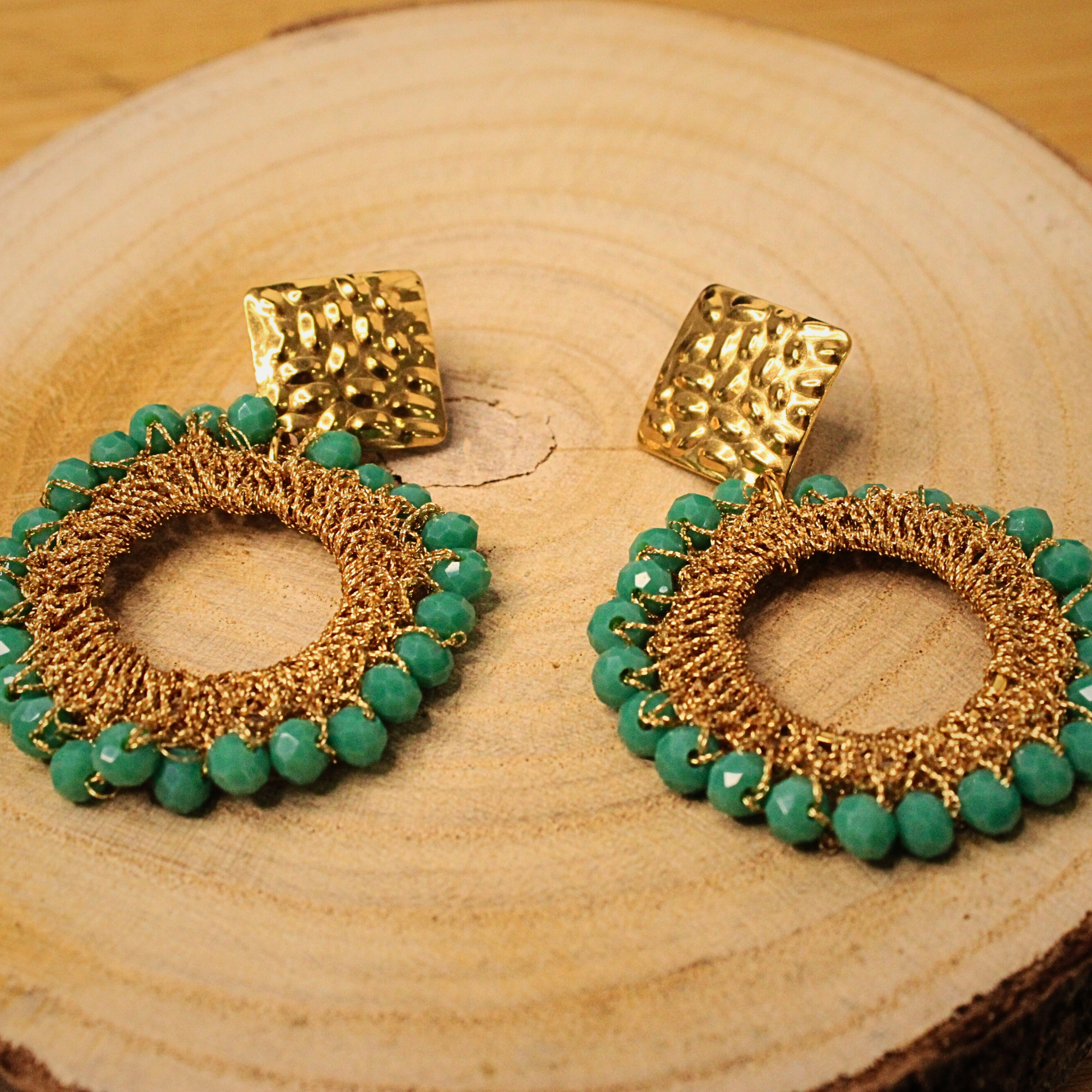 Boucle d'oreilles - JADE